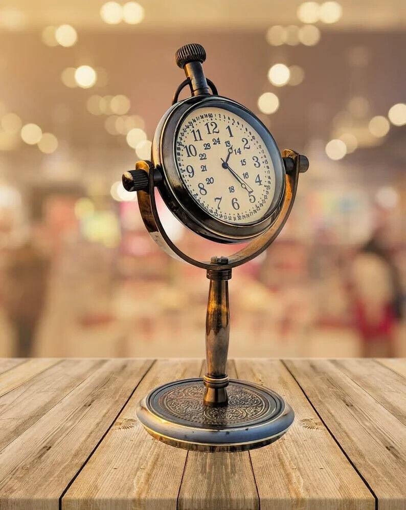 Buy Antique Clock Online India, Nautical Brass Wall Clocks