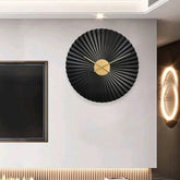 Modern Black Wall Clock