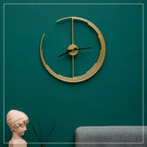 Modern Half-Ring Wall Clock