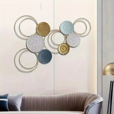 Modern metal wall art