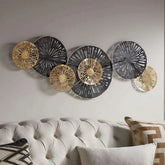 Painty metal wall art
