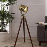 तिपाई तल लैंप लाइट समायोज्य