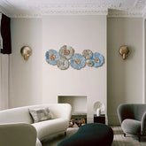 Elegant Petals – Contemporary Flower Design Metal Wall Art