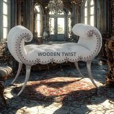 Magnificient Sheesham Wood Bench Couch