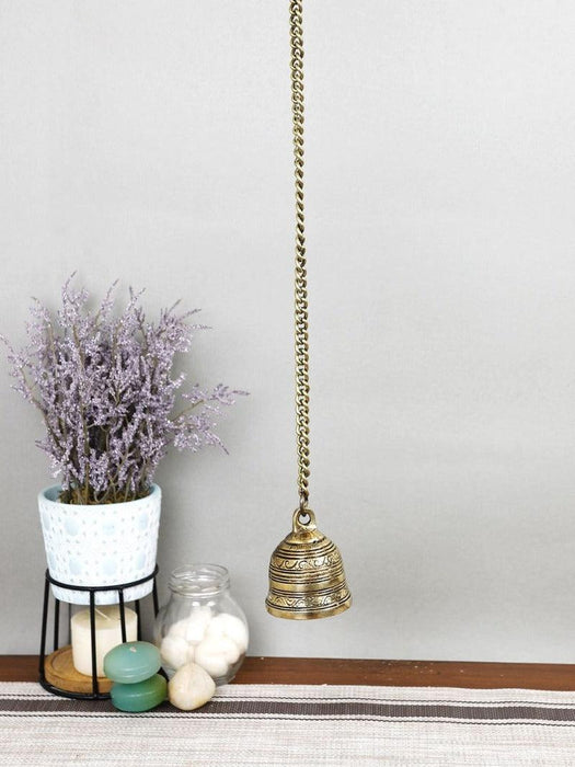 MANDIR HANGING BELL - WoodenTwist