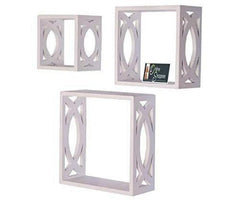 Elegant Floating Wall Shelf ( Set of 3) - WoodenTwist