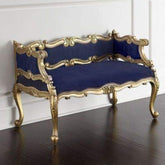 Hand Carved Teak Wood Bench