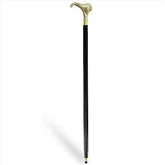 Antique Brass Handle Vintage Style Wooden Walking Cane Stick With Antique Lion Design - WoodenTwist