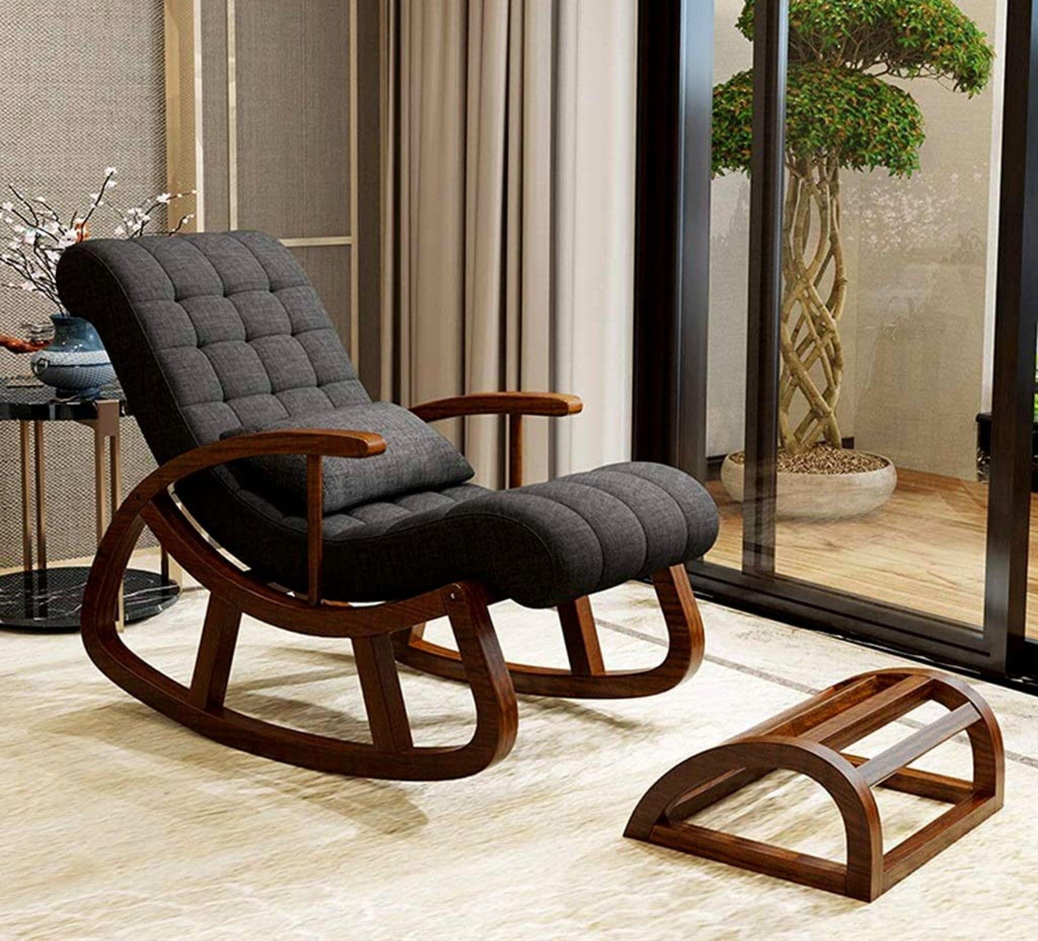 Buy Handicrafts Modern Design Wooden Talent Rocking Chair With