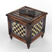 Beautiful Antique Wooden Stool with Storage for Living and Bedroom - WoodenTwist