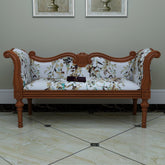 Handicraft Wooden Settee Living Room Couch Sofa (2 Seater) - WoodenTwist