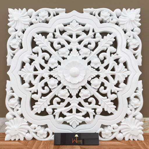 Premium Wooden Hand Carved Wall Panel - WoodenTwist