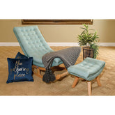Recliner Lounger Wooden Manton Rocking Chair