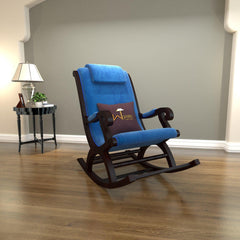 wooden rocking chair