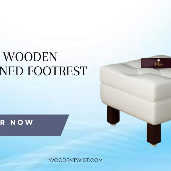 Buy Ottomans Footrest Stool Online in India at Wooden Twist