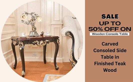 Wooden Console Table