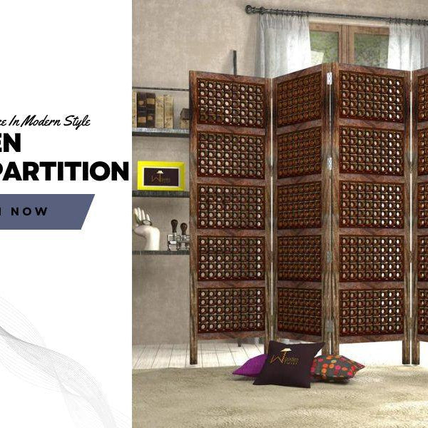 Wooden Room Partition - Elevate Your Space with Versatile Elegance