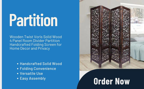 Wooden Room Partition