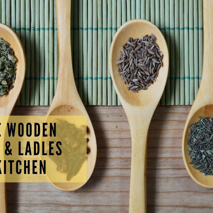 Unique Wooden Spoons & Ladles for Kitchen - WoodenTwist