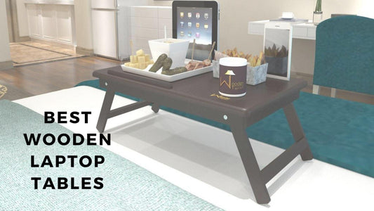 Wooden Folding Laptop Tables For Home/Corporate Gifts - WoodenTwist