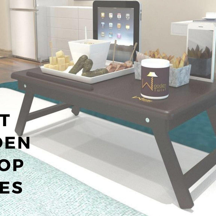 Wooden Folding Laptop Tables For Home/Corporate Gifts - WoodenTwist