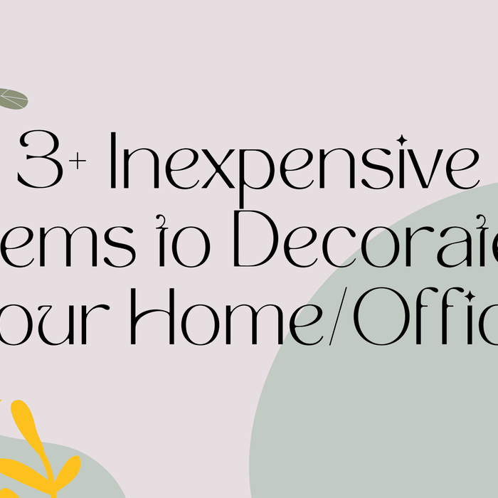 3+ Inexpensive Items to Decorate Your Home/Office - WoodenTwist