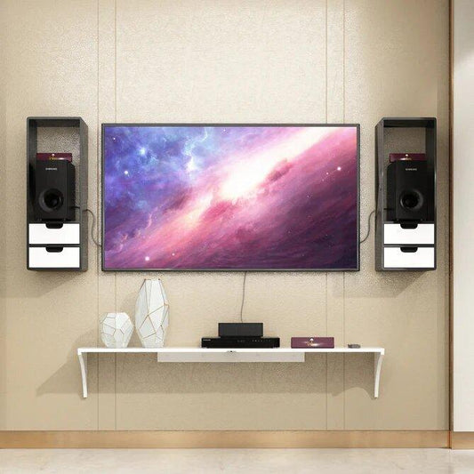 Buy Cheapest Wooden Wall Mounted TV Unit & Cabinets Online in India - WoodenTwist