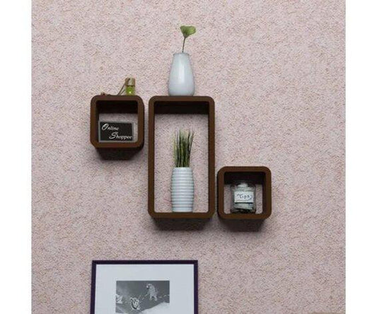 Wooden Floating Wall Shelves For Living Room - Order Now - WoodenTwist