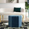 The Lucid Hexagonal Shape Solid Wood Pouf Ottoman Stools: A Stylish and Functional Addition to Your Home