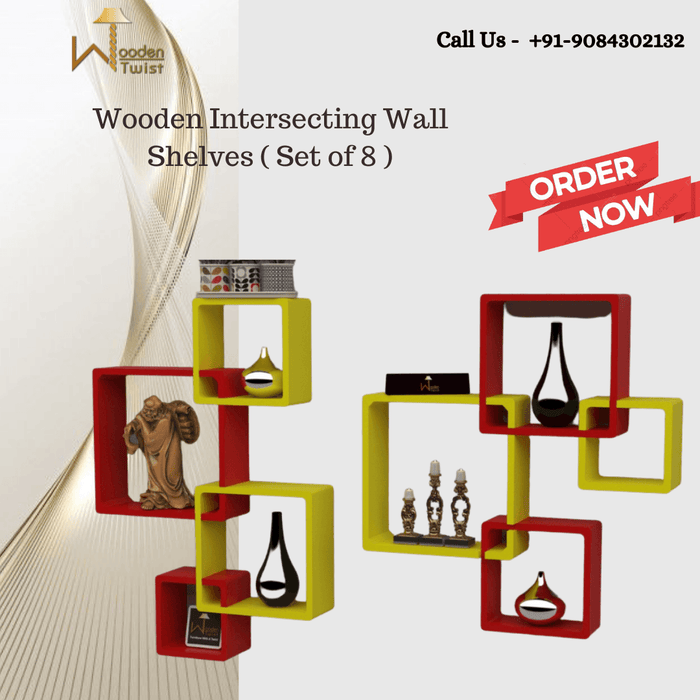 Decor Your Room Through Wooden Wall Shelves - WoodenTwist