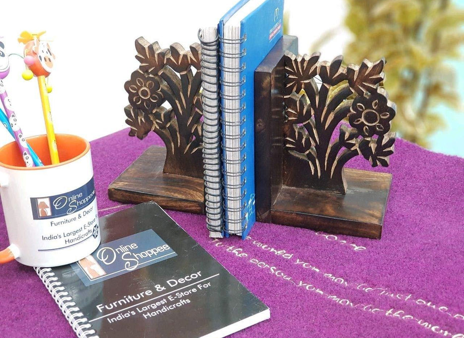 Wooden Bookends - WoodenTwist