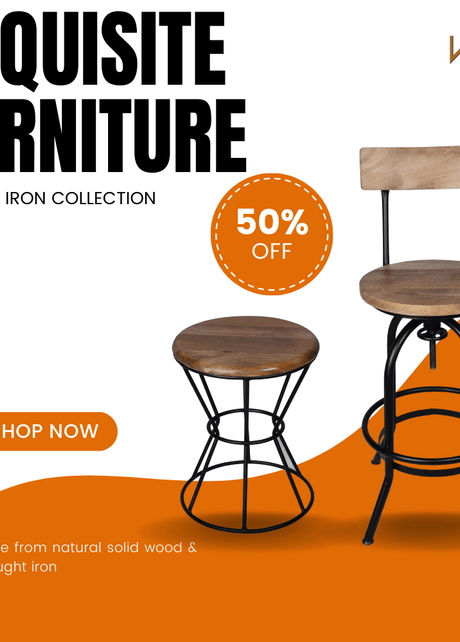 Antique Wood & Iron Collection - WoodenTwist
