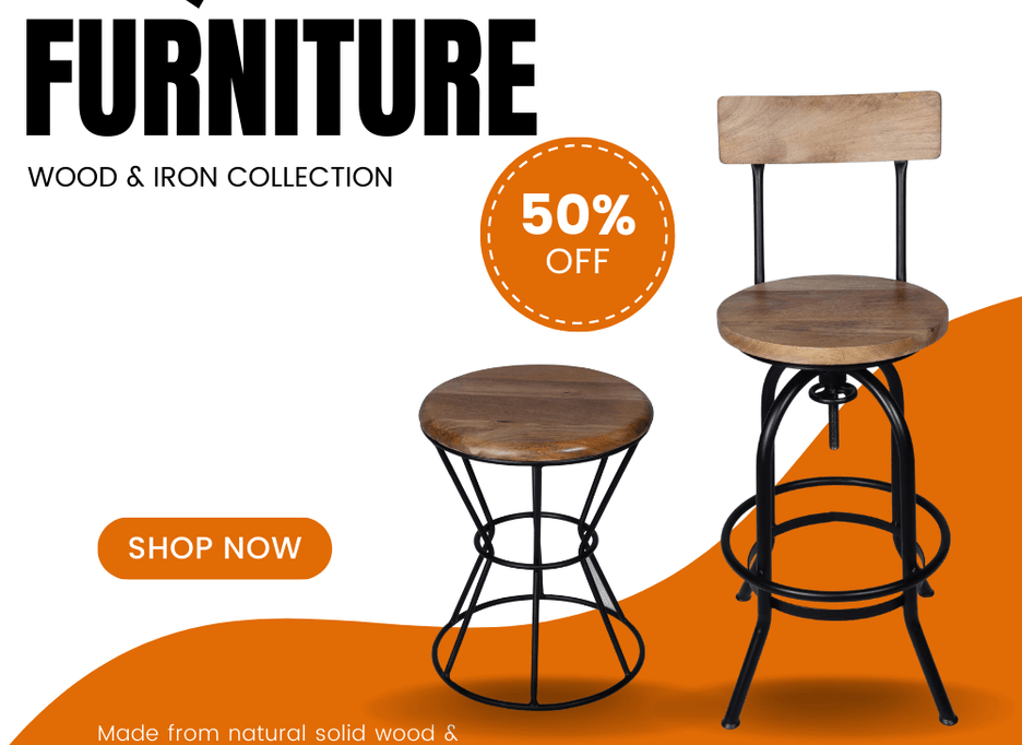 Antique Wood & Iron Collection - WoodenTwist