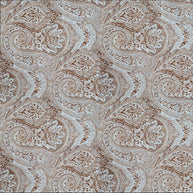 Velours Brown Printed Velvet Fabric - WoodenTwist