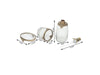 Regal Brass Accents Bathroom Set in Antique Gold Finish - WoodenTwist