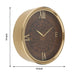 Luxe Woodcraft Wall Clock - WoodenTwist