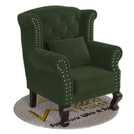 Majestic Wing Chair for Living Room/Home/Offices - WoodenTwist