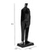 Ethan - The Dreamer Sculpture Black Color - WoodenTwist