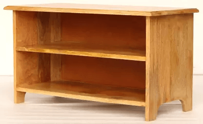 Vacío Wooden Handmade Solid Sheesham Wood Shoe Rack - WoodenTwist