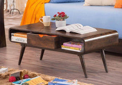 Decoración Wooden Handmade Solid Sheesham Wood Coffee Table - WoodenTwist