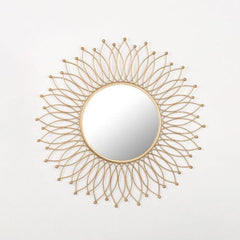 Sunflower Wall Mirror - WoodenTwist