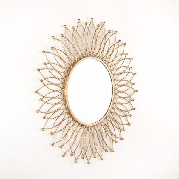 Sunflower Wall Mirror - WoodenTwist