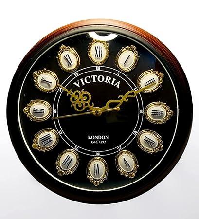Antique Victoria Style Wall Clock Unique Decorative Timepiece for Home and Office Decor - WoodenTwist