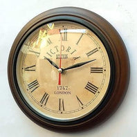 Silent Wall Clock for Home Decor Ideal For Multiple Place Of Home & Office - WoodenTwist