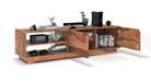 Elegante Handmade Solid Sheesham Wood TV Unit for Living Room - WoodenTwist