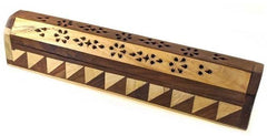 Wooden Twist Pure Mango Wood Incense Stick and Cones Holder - WoodenTwist