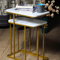 Living room nesting tables