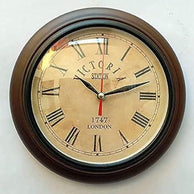 Silent Wall Clock for Home Decor Ideal For Multiple Place Of Home & Office - WoodenTwist