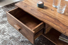 Classic Wooden Handmade Solid Sheesham Wood Coffee Table - WoodenTwist