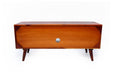 Orzuelo Solid Sheesham Wood TV Unit for Living Room - WoodenTwist